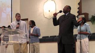Pastor James T. Elam, Jr & James T. Elam, III - sing 