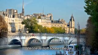 Yvette Giraud : Le Pont Mirabeau (Apollinaire)