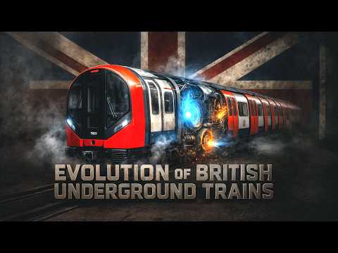 Evolution of British Underground Trains (1904–2024) | Stunning AI Transformations from Old to Modern