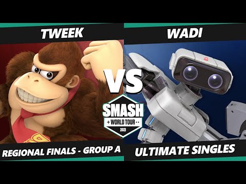 SWT NA East Group A - Tweek (Donkey Kong, Diddy) Vs. WaDi (ROB, Mewtwo) Smash Ultimate Tournament