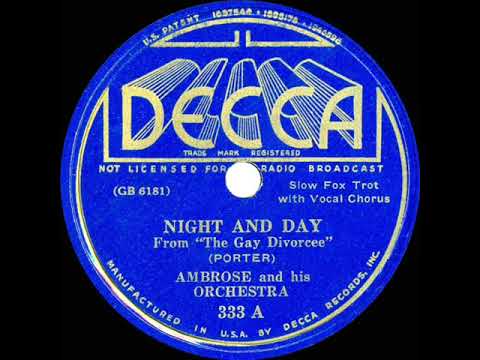 1933 Ambrose - Night And Day (Sam Browne, vocal)