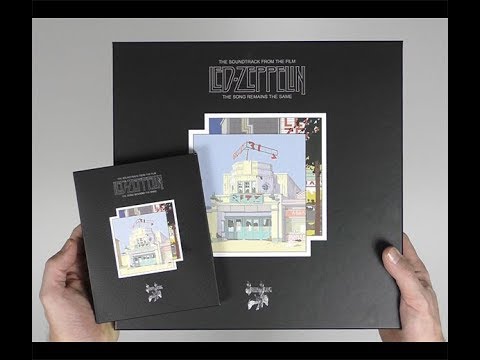 Led Zeppelin / "The Song Remains The Same" super deluxe unboxing