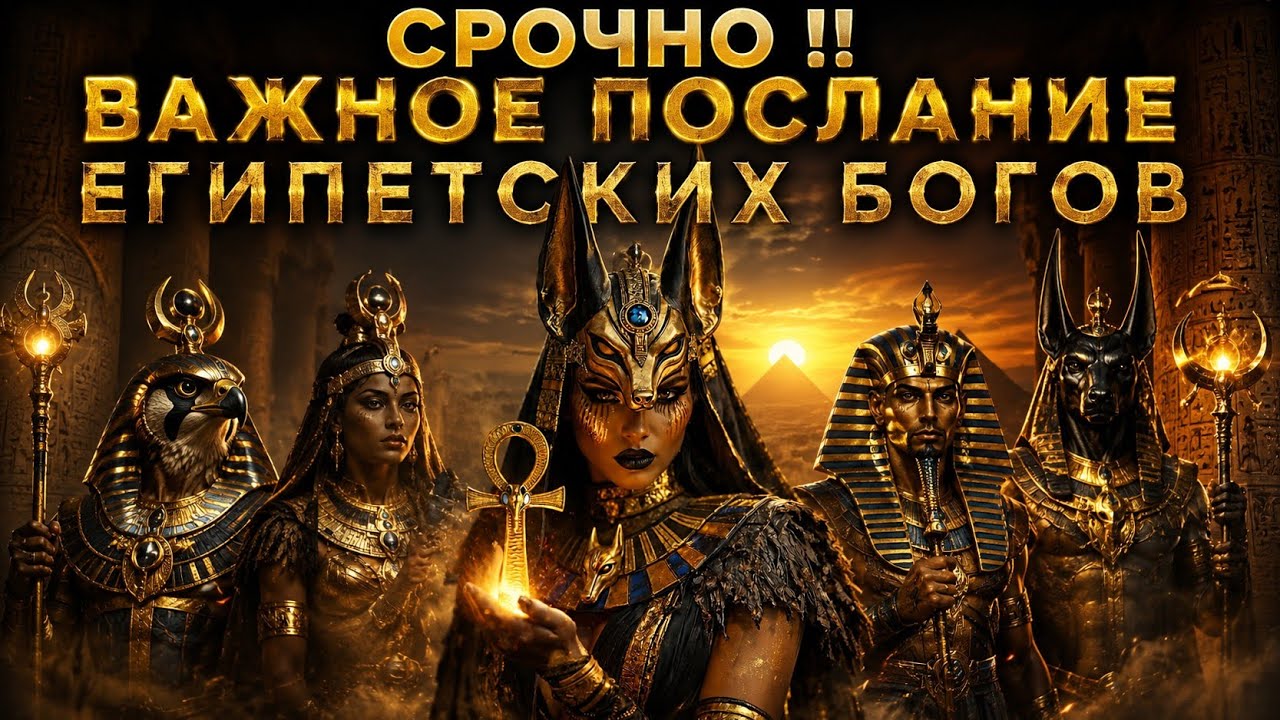 СРОЧНОЕ !!! ВАЖНОЕ ПОСЛАНИЕ ОТ ЕГИПЕТСКИХ БОГОВ.#гадание #таро #tarot#эзотерика 