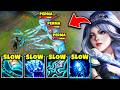 THIS PERMASLOW ASHE BUILD FREEZES THE WHOLE ENEMY TEAM NOBODY GETS TO MOVE