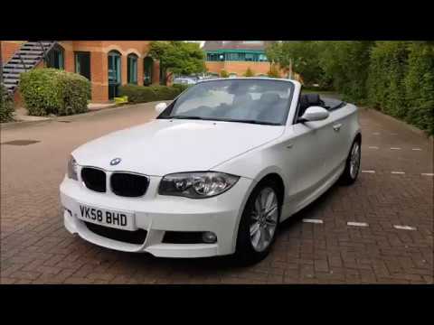 E88 2008 BMW 1 Series Convertible 120D M Sport
