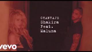 Shakira Chantaje  (Version Salsa ) Official Audio ft Maluma