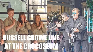 Russell Crowe LIVE at Australia Zoo