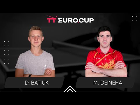 17:35 Dmytro Batiuk - Maksym Deineha 24.10.2023 TT Euro.Cup Ukraine. Master. TABLE 3