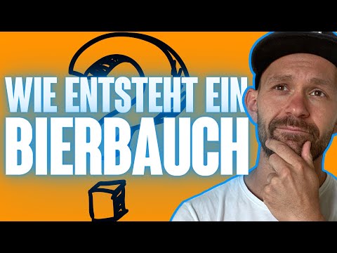 Wie entsteht ein Bierbauch bei Männern?