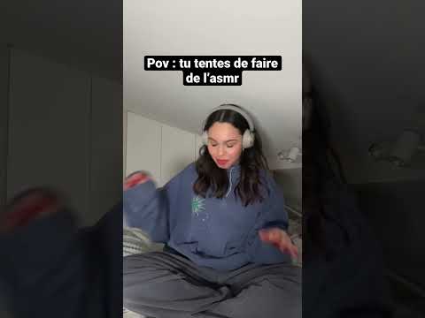 Je suis la seule à détester l’asmr 😂