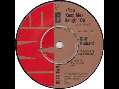 UK New Entry 1974 (103) Cliff Richard - (You Keep Me) Hangin' On