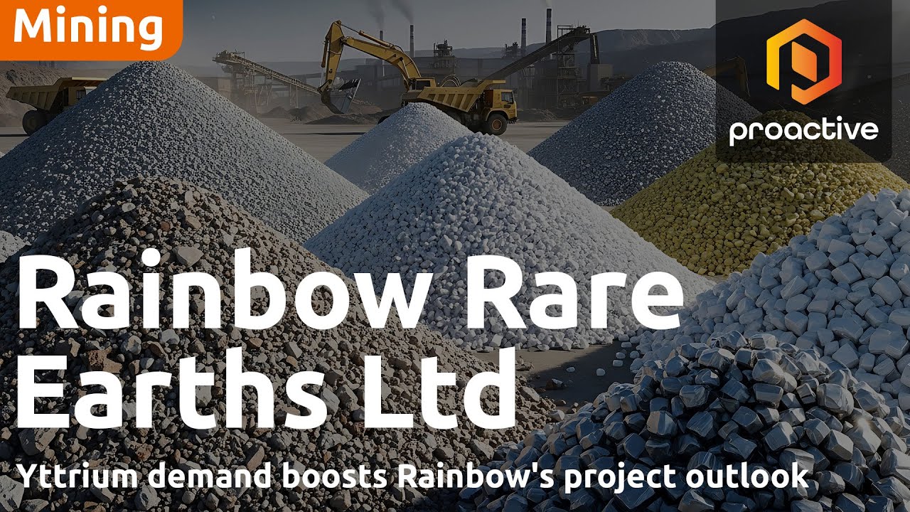 Rainbow Rare Earths CEO says addition of yttrium boosts Phalaborwa's economic value 