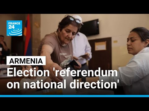 Armenian election largely seen as 'national referendum on country's direction'