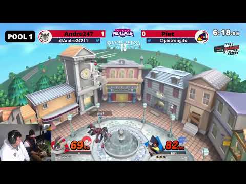 SAU13: Pools - Andre247 (Greninja) Vs. Piet (Sora, Falco)