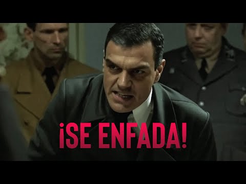 PEDRO SÁNCHEZ GETS VERY ANGRY 😡 | The Downfall (DUBBING) | PARODY