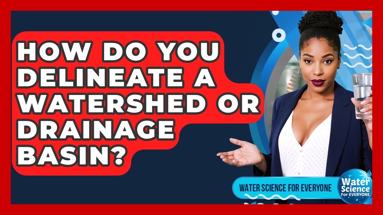 How Do You Delineate A Watershed Or Drainage Basin? - Water Science For Everyone