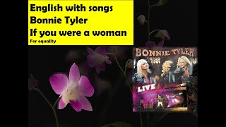 Download lagu Bonnie Tyler  If you were a woman.Inglés con canciones    For equality mp3