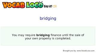 Video thumbnail for bridging