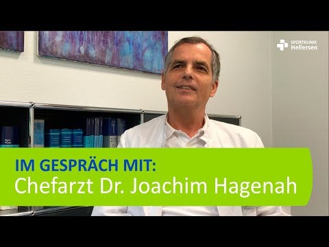 Fachkompetenz für künstlichen Gelenkersatz - Dr. Joachim Hagenah, Sportklinik Hellersen
