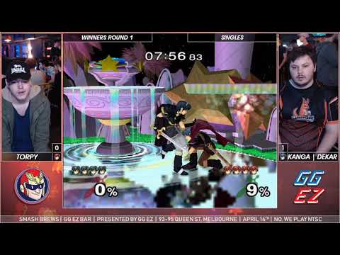 Smash Brews 8 - SSBM WR1- Dekar vs Torpy