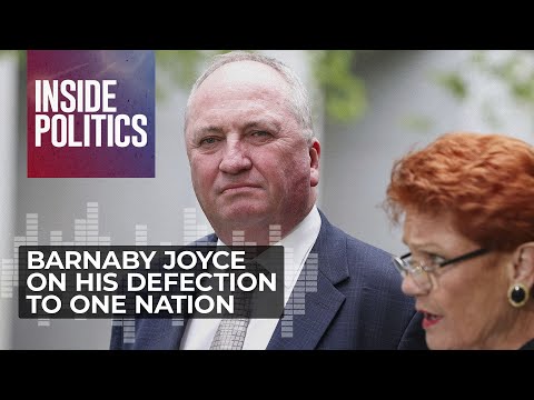Barnaby Joyce opens up on his defection to Pauline Hanson's One Nation