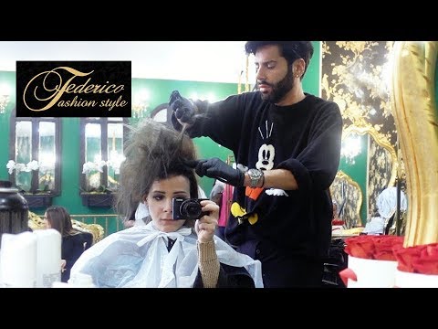 HO SPESO 3.550,00 EURO DA FEDERICO FASHION STYLE E HA SCELTO LUI IL MIO NUOVO LOOK !!! Video