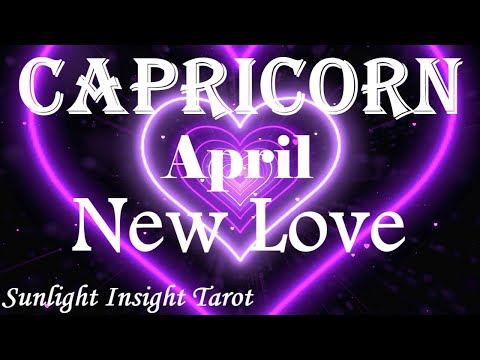 Capricorn *You Got A True Match Coming, Bright New Romance, What An Amazing Reading* April New Love