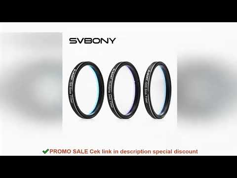 SVBNOY SV227 2inch Filter 5nmH-Alpha 5nmSII-CCD 5nmOIII-CCD Narrow Band for Astronomy Telescope Deep