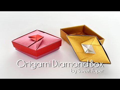 Origami Diamond Box✨