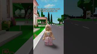 eu ficava sem reação #roblox #brookhaven