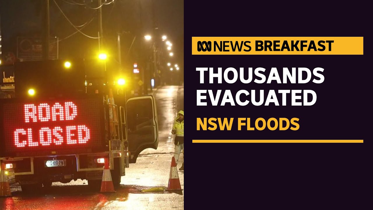 One person dead and thousands evacuated as torrential rain hits NSW coast | ABC News