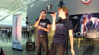American Airlines Broadway Concert Series at JFK - Ghost The Musical - Here Right Now