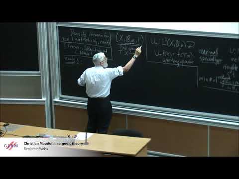 Benjamin Weiss: Christian Mauduit in ergodic theory