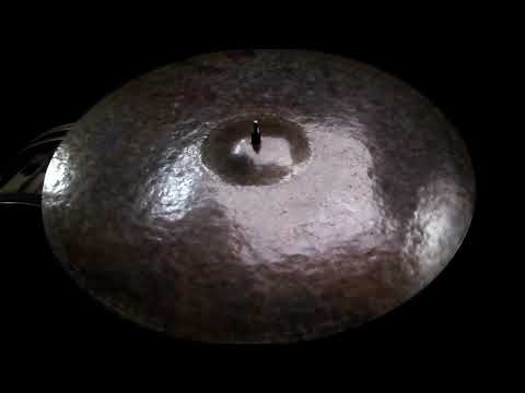 22 HSB TH Turk Ride, 2428g - Handcrafted cymbals by Craig Lauritsen