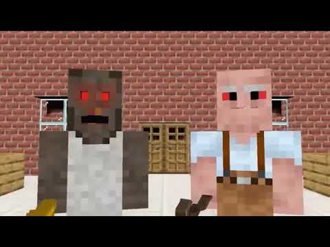 Monster School  Granny Challenge - Minecraft Animation Part 1
