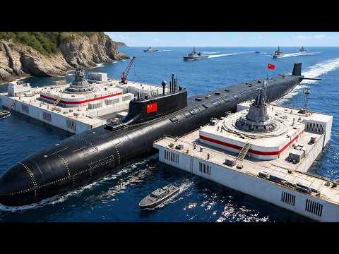 China’s $X Billion Submarine Base EXPOSED — U.S. Navy Sends a Warning!