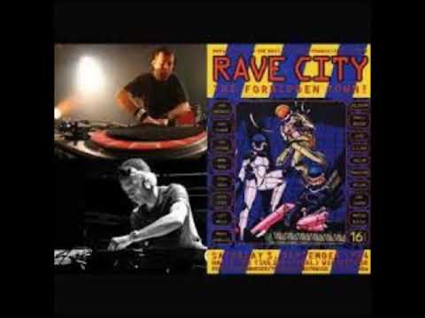 Dave Clarke  & Jeff Mills  Live Set @RaveCity,Zurich 09 03 1994
