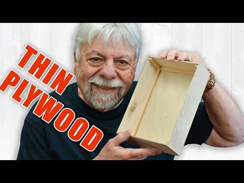 Woodworking with Thin Plywood, like Baltic Birch Plywoods