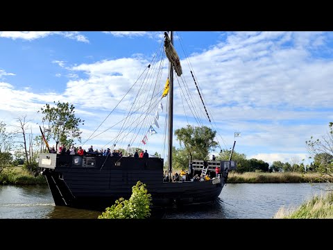 Ueckermünde, Kogge Ucra, Lagunen Stadt Ueckermünde, Botanischer Garten Christiansberg, Oder Haff