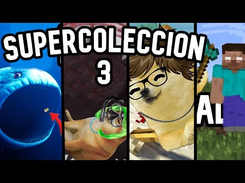 NIÑOS y MADRES con DERECHO y MÁS (El bloop, Megalodon) - SUPERCOLECCIÓN 3 - Hilos con cheems
