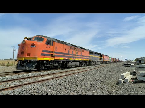 Lots Of Train Horns From CLF4, C501 & CLF2 On SCT 7922V Dooen Containers - (28/2/2021) PoathTV