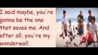 One Direction- Wonderwall (Cover) Lyrics