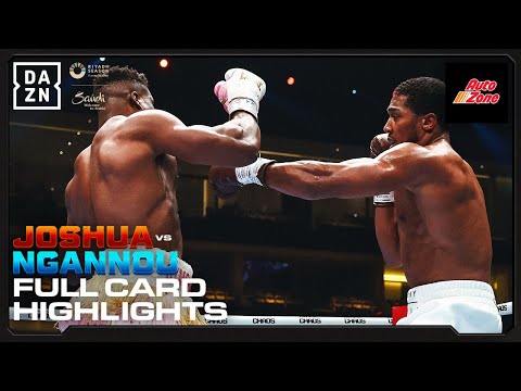 FULL CARD HIGHLIGHTS | Anthony Joshua vs. Francis Ngannou (Knockout Chaos)