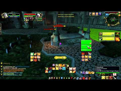 Holy Paldin and Unholy DK #4 vs. Double Sub Rogue 2v2 arena wow