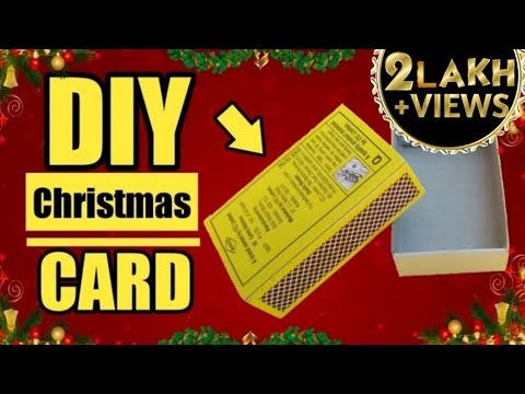 Amazing christmas greeting card |christmas card making|christmas Decoration Ideas |DIY art and craft