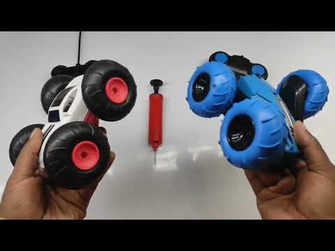 Air Pump Stunt Car Unboxing And Testing - Remote Control Car