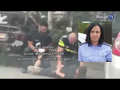 Jurnal MUSCEL TV 28.08.2023 Șofer drogat încătușat în stradă de polițiștii din Mioveni