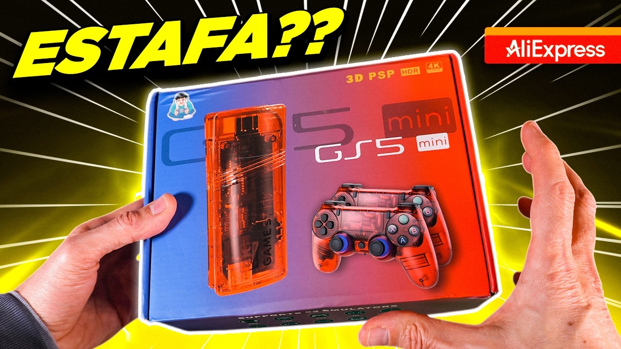 COMPRÉ una PLAYSTATION 5 MINI en Aliexpress y recibí ESTO: GS5 Mini gamestick