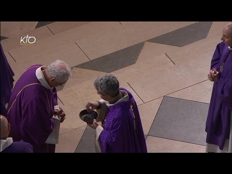 Messe des Cendres à Notre-Dame de Paris