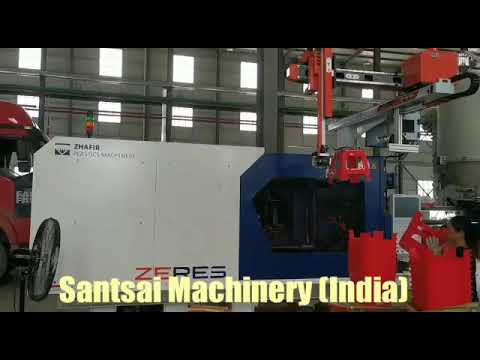 Single arm robot for plastic, for injection moulding, servo